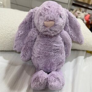 jellycat medium lilac bunny